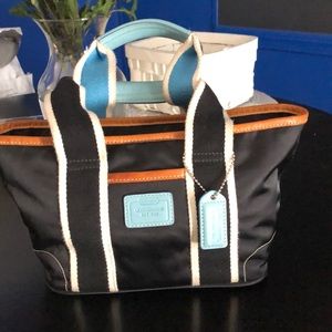 Vintage coach Hamptons mini tote